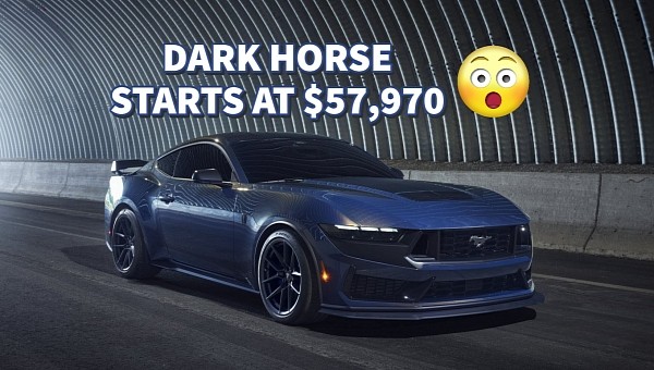 2024 Ford Mustang Dark Horse starting price