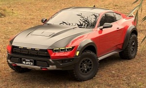2024 Ford Mustang Raptor R Design Study Is an Off-Road Take on the Shelby GT500