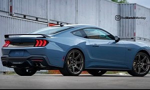 2024 Ford Mustang Redesign Doesn't Touch Front Goodies, Subtly Reinvents the Rear