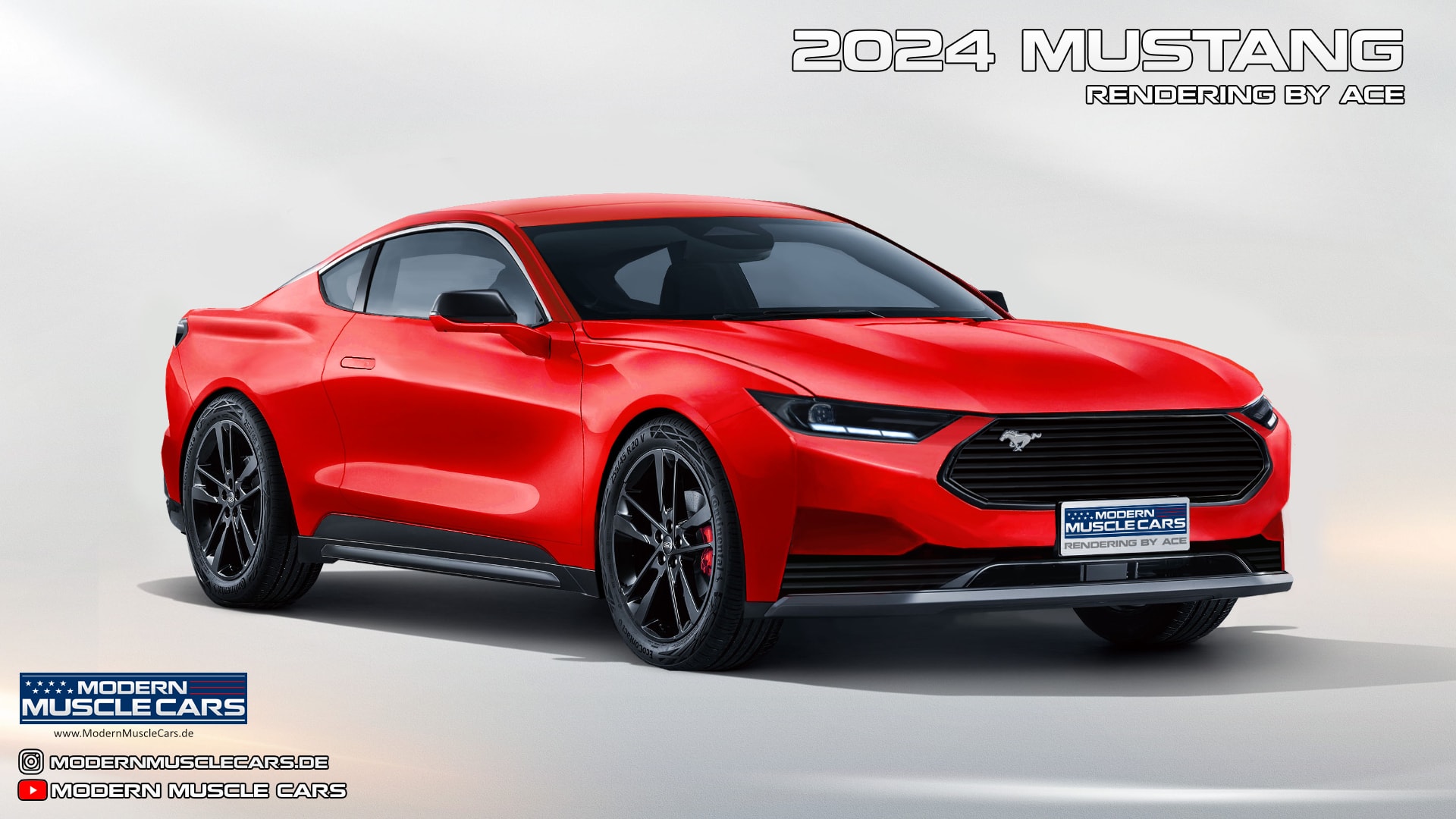 2024 Ford Mustang Rendering Gives Us First Look at the NextGen Muscle