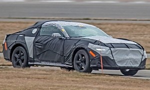 2024 Ford Mustang S650 Spied for the First Time With Production Body