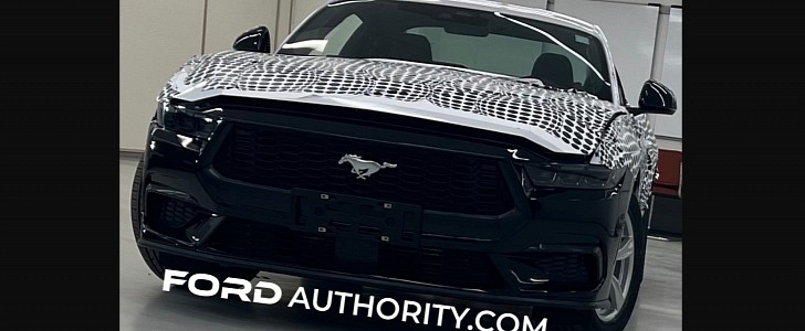 2024 Ford Mustang front-end design