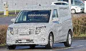 2024 Ford Transit Courier Gets Spied, Looks Boxy