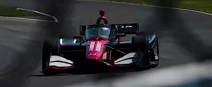 Chip Ganassi Racing chassis testing new Honda IndyCar engine