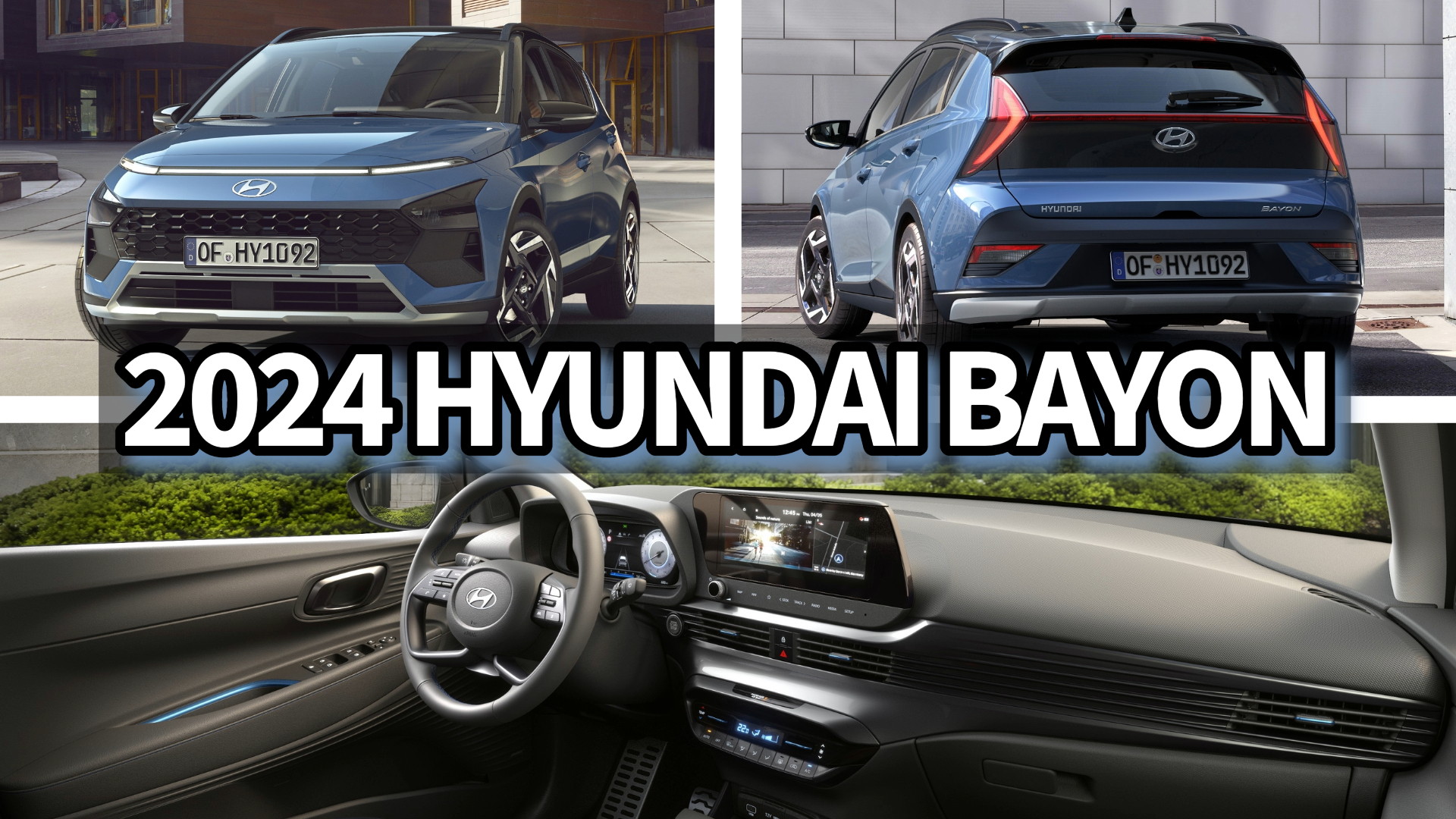 2024 Hyundai Bayon Reveals Its Updates Inside and Out, See What