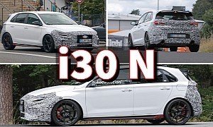 2024 Hyundai i30 N Spied With Fresh Styling, More Power Might Also Be on the Agenda