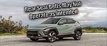 2024 Hyundai Kona Gets First Recall, Rear Seat Belt Supplier Takes Responsibility