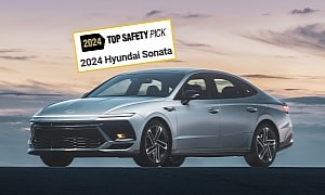 2024 Hyundai Sonata Rated Poor in the IIHS Updated Moderate Overlap Front Crash Test