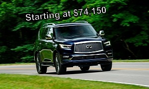 2024 Infiniti QX80 Flaunts Dark Chrome Appearance Package, Complete Redesign Due Next Year