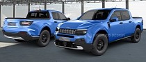 2024 Jeep Comanche Gets Virtually Revived as a Four-Door ‘XLT’ Compact Truck?!