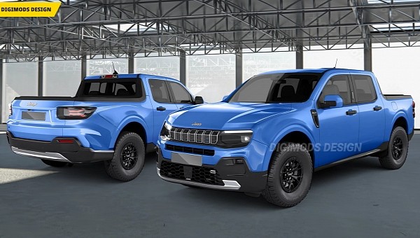 2024 Jeep Comanche CGI revival by Digimods DESIGN 