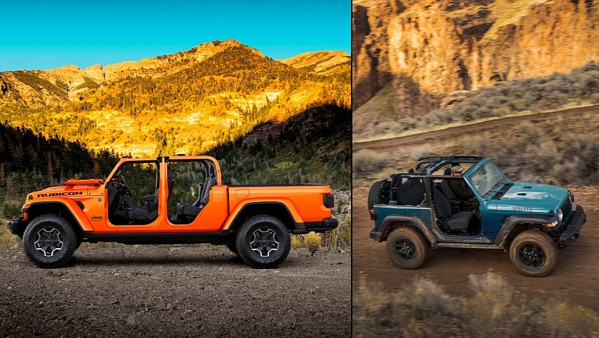 2024 Jeep Wrangler Bikini and 2023 Jeep Gladiator Punk'n