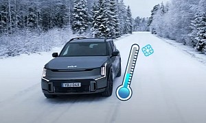 2024 Kia EV9 Faces Independent Cold Winter Test, Doesn't Disappoint