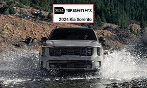 2024 Kia Sorento Earns Top Safety Pick Award From IIHS