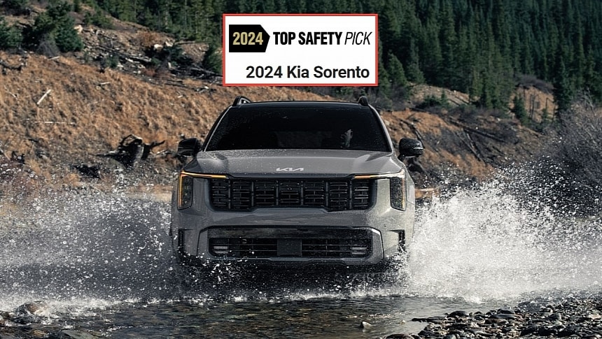 2024 Kia Sorento earns IIHS Top Safety Pick award