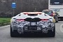 2024 Lamborghini Aventador PHEV Successor Shows Production Body Panels, Cool Lights