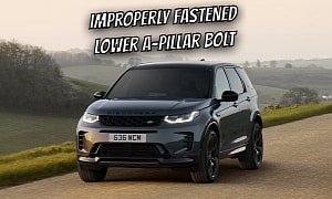 2024 Land Rover Discovery Sport Recalled Over Improperly Fastened A-Pillar Bolt