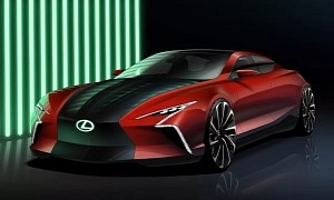 2024 Lexus E-Sharper Imagines Feisty EV Sedan to Rival Taycan GTS and Model S