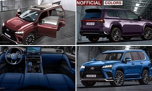 2024 Lexus GX Gets Shown in Many Colors and From All Angles in Informal Presentation