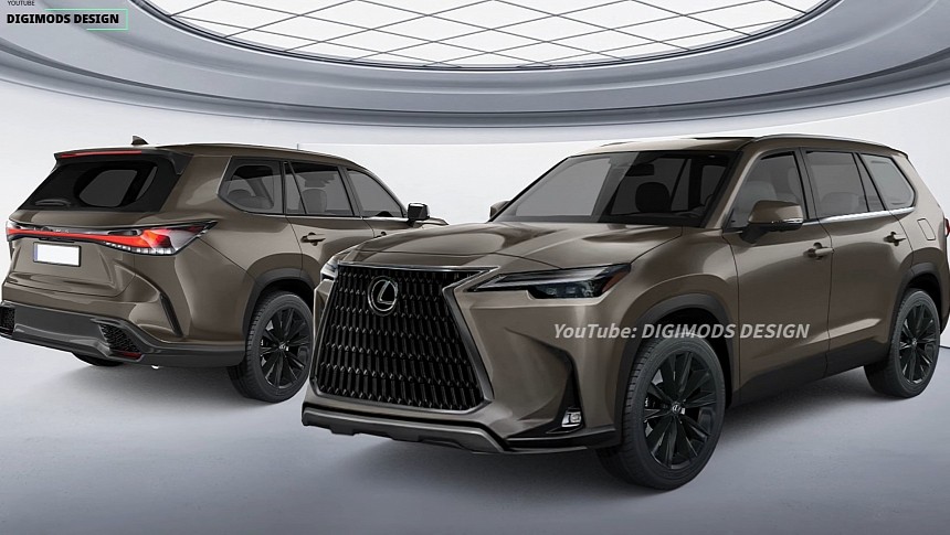 2024 Lexus GX CGI new generation by Digimods DESIGN 