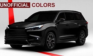2024 Lexus TX 'Black Edition' Gets Imagined as a Dark and Menacing Family SUV