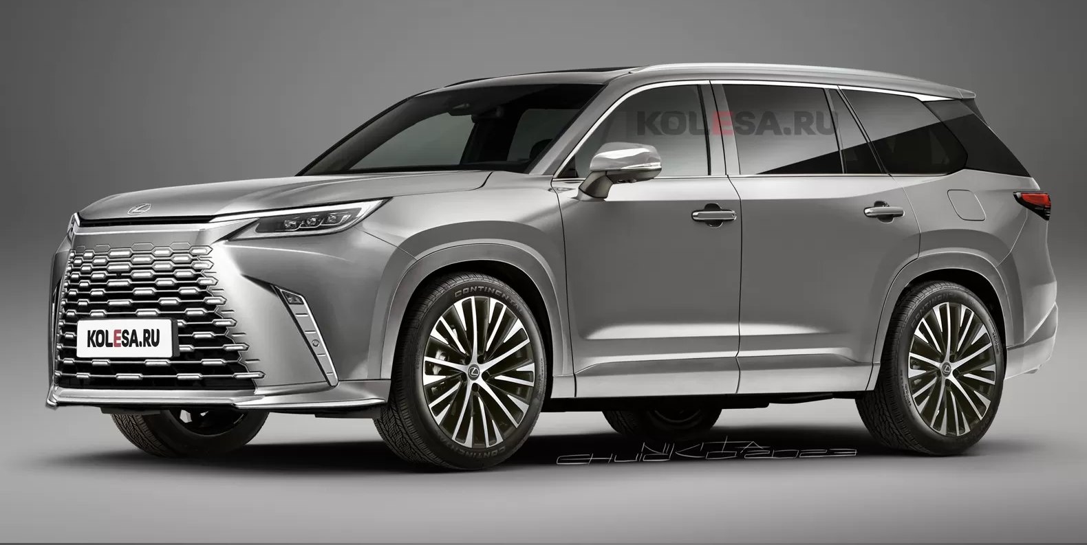 2024 Lexus Tx Reveals The Luxury Side Of Toyota S Grand Highlander In Posh Renderings 214874 1 