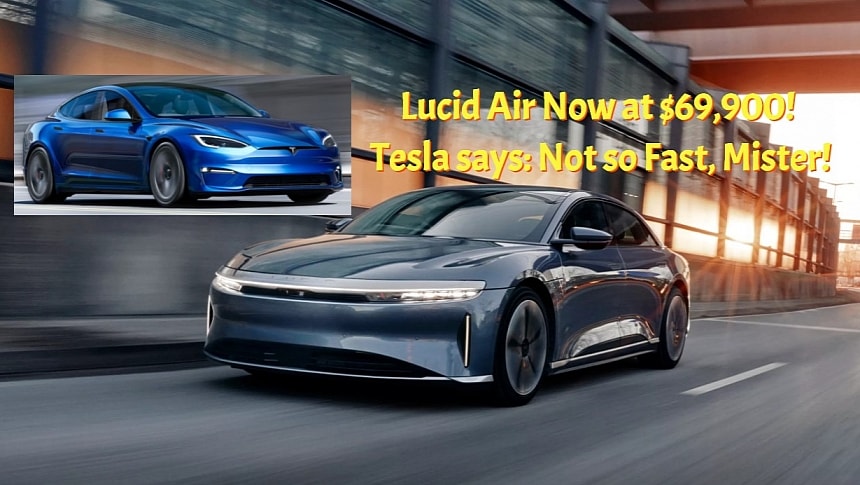 Lucid Air vs Tesla Model S prices