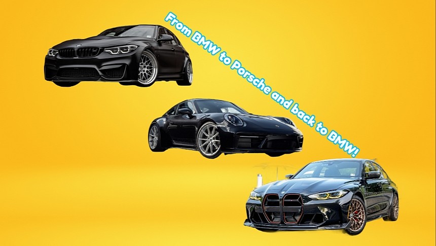 BMW M3 F80, Porsche 911 992 Carrera S, BMW M3 G80