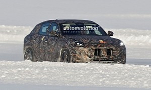 2024 Maserati Grecale Folgore Spied for the First Time, Batteries Make It Low