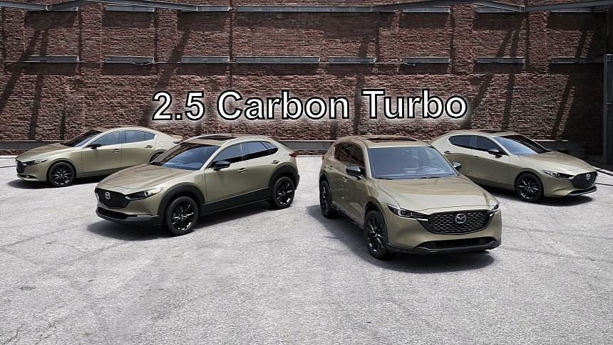 Ediciones especiales Mazda 2.5 Carbon Turbo 2024