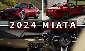 2024 Mazda MX-5 Unveiled With Revised Styling and Extra Goodies