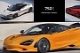 2024 McLaren 750S Leaked Photos Reveal a Facelifted 720S