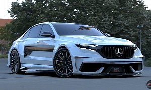 2024 Mercedes-AMG E 63 Feels Like a Widebody Muscle Sedan in Unofficial CGI Video