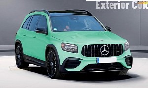 2024 Mercedes-AMG GLB 35 Digitally Drops All Camo to Reveal Its Sporty DNA