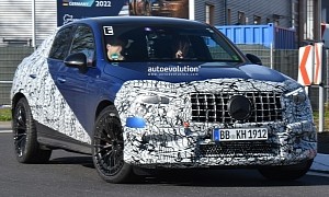 2024 Mercedes-AMG GLC 63 Coupe Looks More Like a Jacked-Up Mega Hatch Than a Crossover