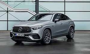 2024 Mercedes-AMG GLC Coupe Breaks Cover as Mighty 63 S E Performance and Less So 43 Coupe