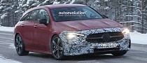 2024 Mercedes-Benz CLA and CLA Shooting Brake Get Spied in Facelifted Form