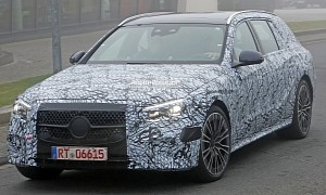 2024 Mercedes-Benz E-Class Estate Spied With Plug-In Hybrid Power and New Design