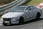 2024 Mercedes-Benz E-Class Spied at the Nurburgring Nibbling on Apexes