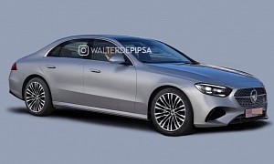 2024 Mercedes-Benz E-Class Virtually Drops All Camo, Bet You Didn't See This One Coming