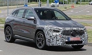 2024 Mercedes-Benz GLA Getting Nose and Butt Jobs, Hides New Appearance Beneath Bandages