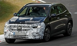 2024 Mercedes-Benz GLA Leaves the Crowded Spaces Behind, Hits the 'Ring for More Testing