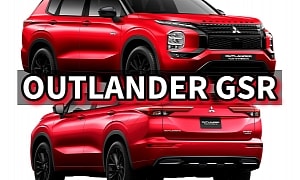 2024 Mitsubishi Outlander PHEV Becomes Sportier With New GSR Trim