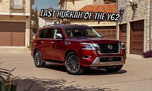 2024 Nissan Armada Marks the Final Year of the Y62, Base MSRP Increases by $4,750