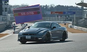2024 Nissan GT-R NISMO Sets Production Car Lap Record at Tsukuba Circuit in Japan