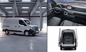2024 Nissan Interstar Large Van Unleashed in Europe With Turbo Diesel and Electric Options