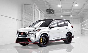 2024 Nissan Rogue Nismo Unofficially Imagined as Powerful and Feisty V6 CUV