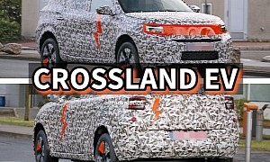 2024 Opel Crossland EV Spied: Stellantis Prepping Another Subcompact Electric Crossover