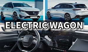 2024 Peugeot E-308 SW Electric Station Wagon Goes on Sale With 254-Mile Range