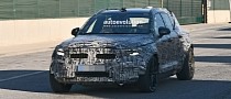 2024 Polestar 4 Mule Spotted for the First Time, Rocks Heavily Modified XC40 Body